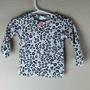 3/$10 Little Begginings Animal Print Pajama Set Sz 18 mo